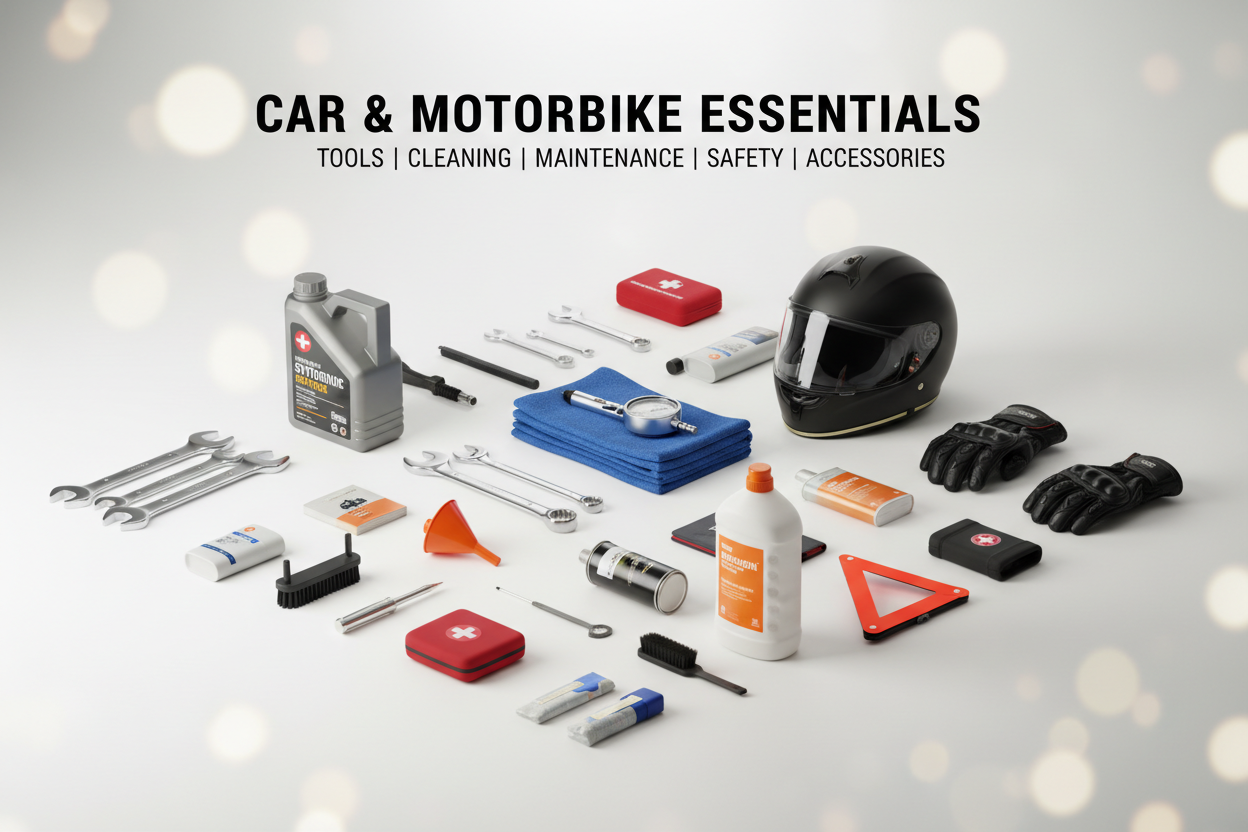 Car & Motorbike Essentials